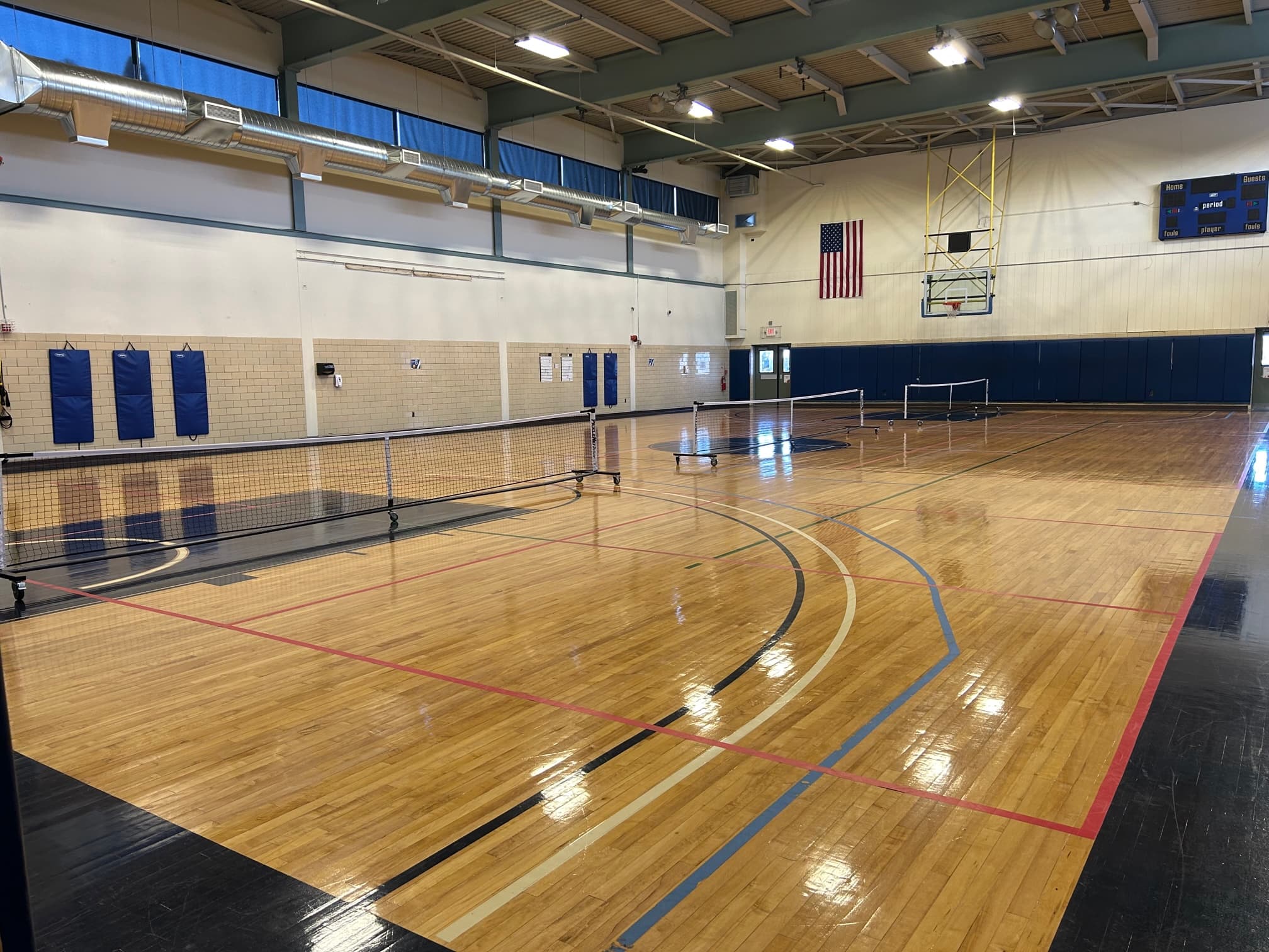 UMA Bangor Fitness Center pickleball courts