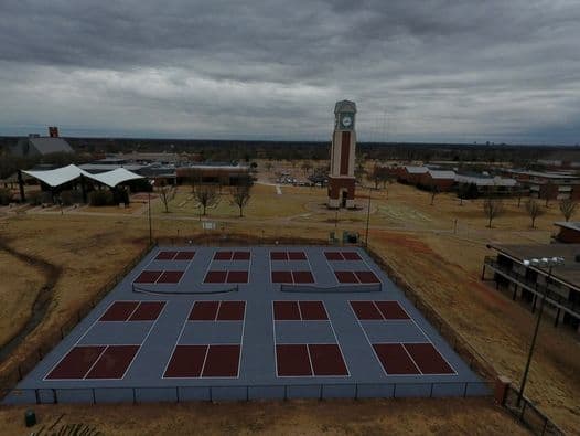 Oklahoma Christian University pickleball courts