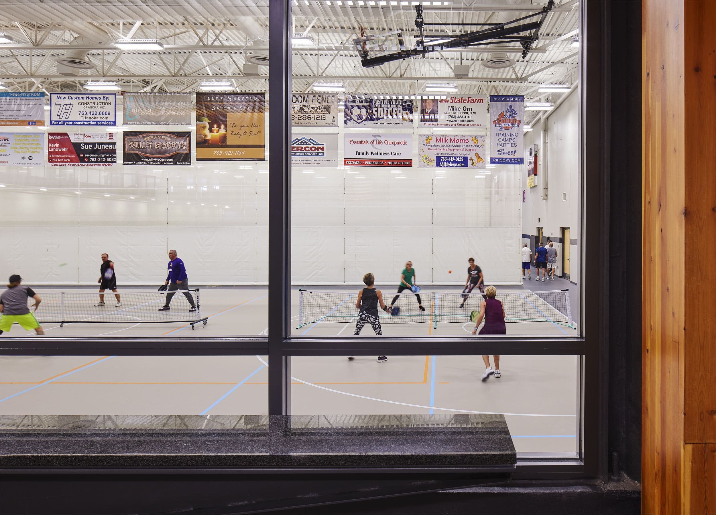 Andover Community Center pickleball courts