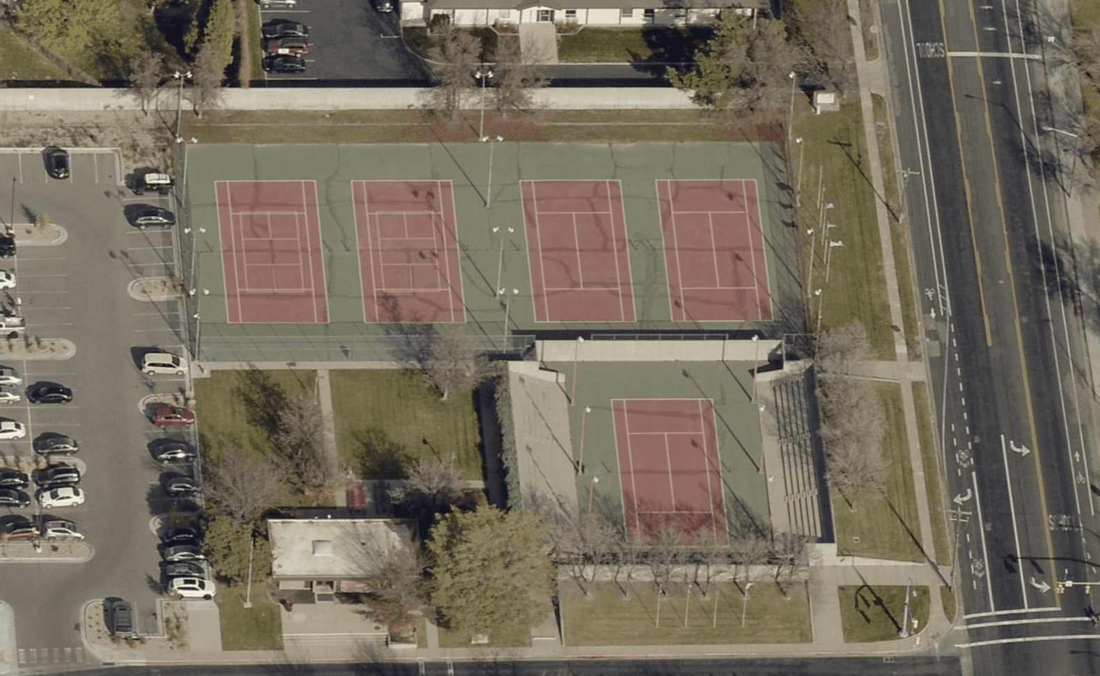 Kearns Oquirrh Park Fitness Center pickleball courts