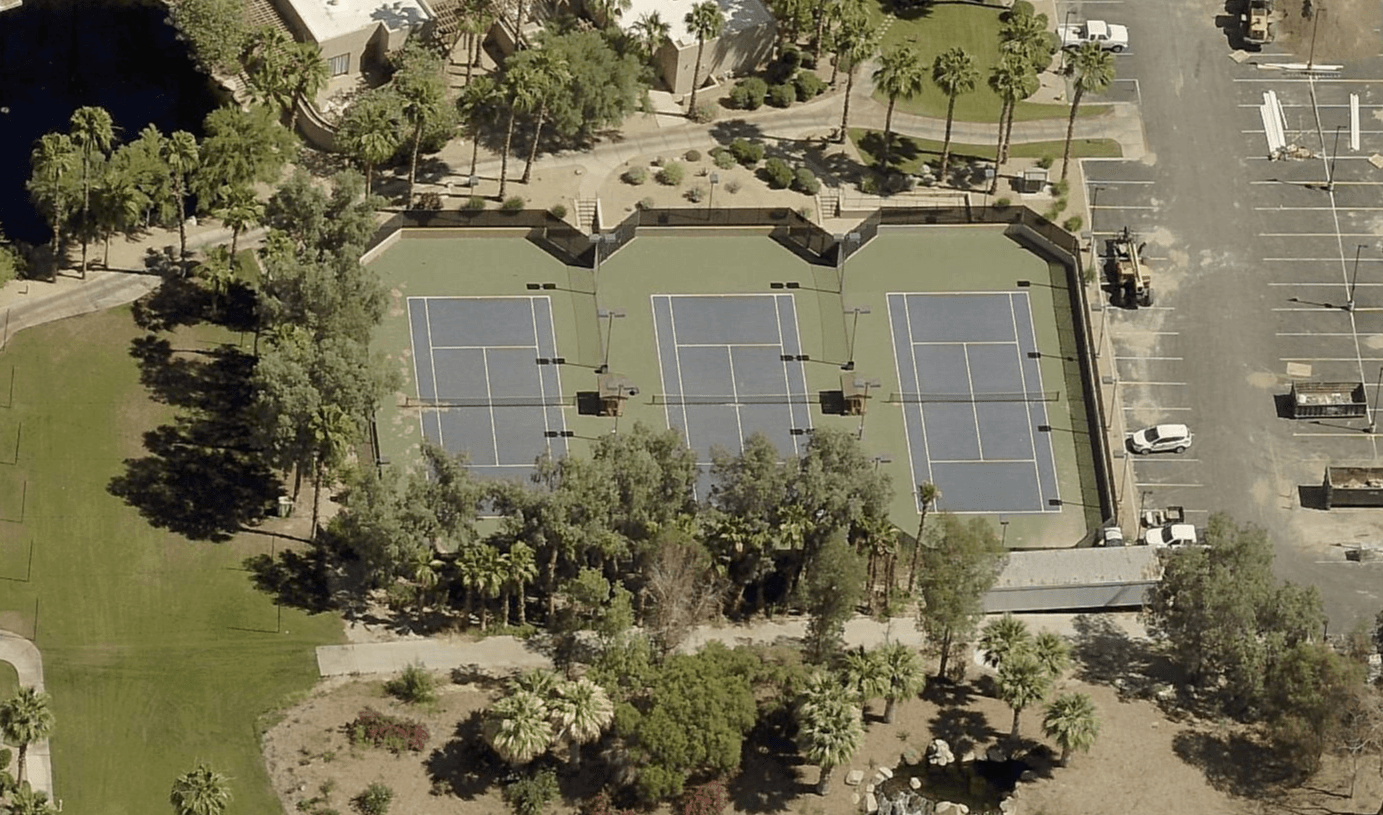 Hyatt Regency Indian Wells pickleball courts