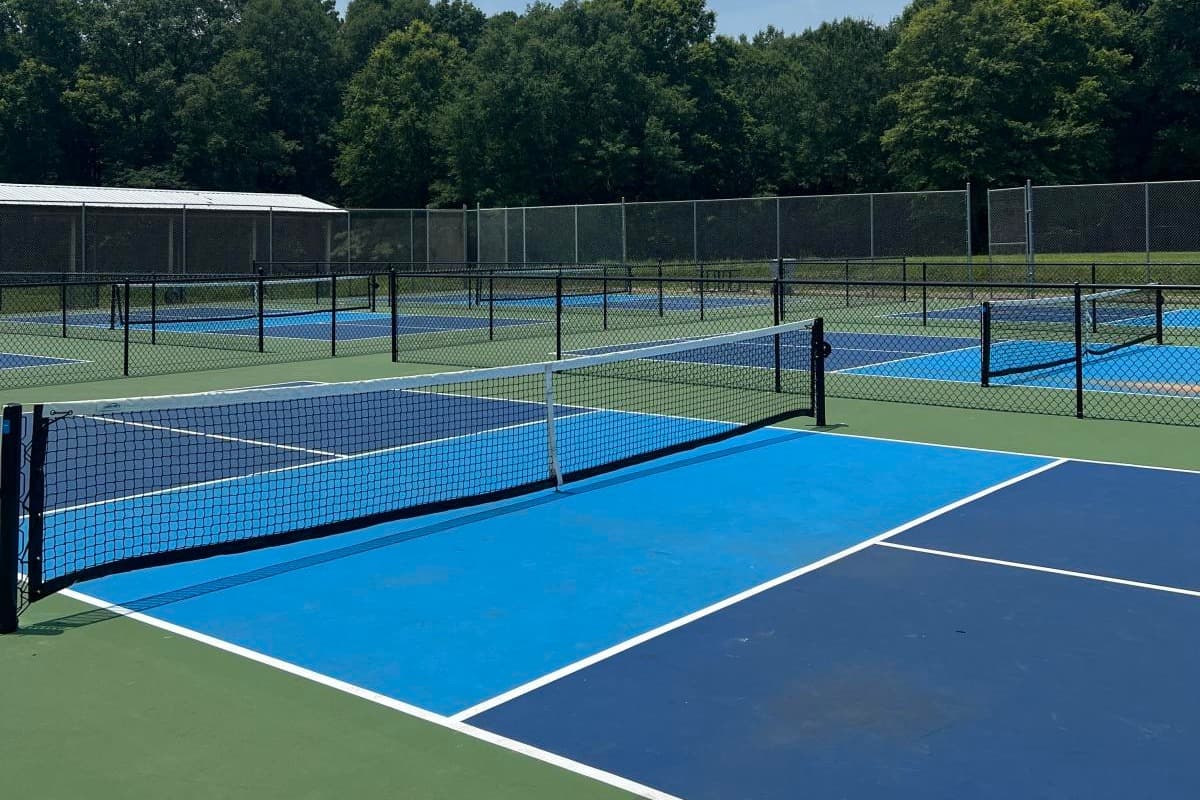 Columbiana Recreation Center pickleball courts
