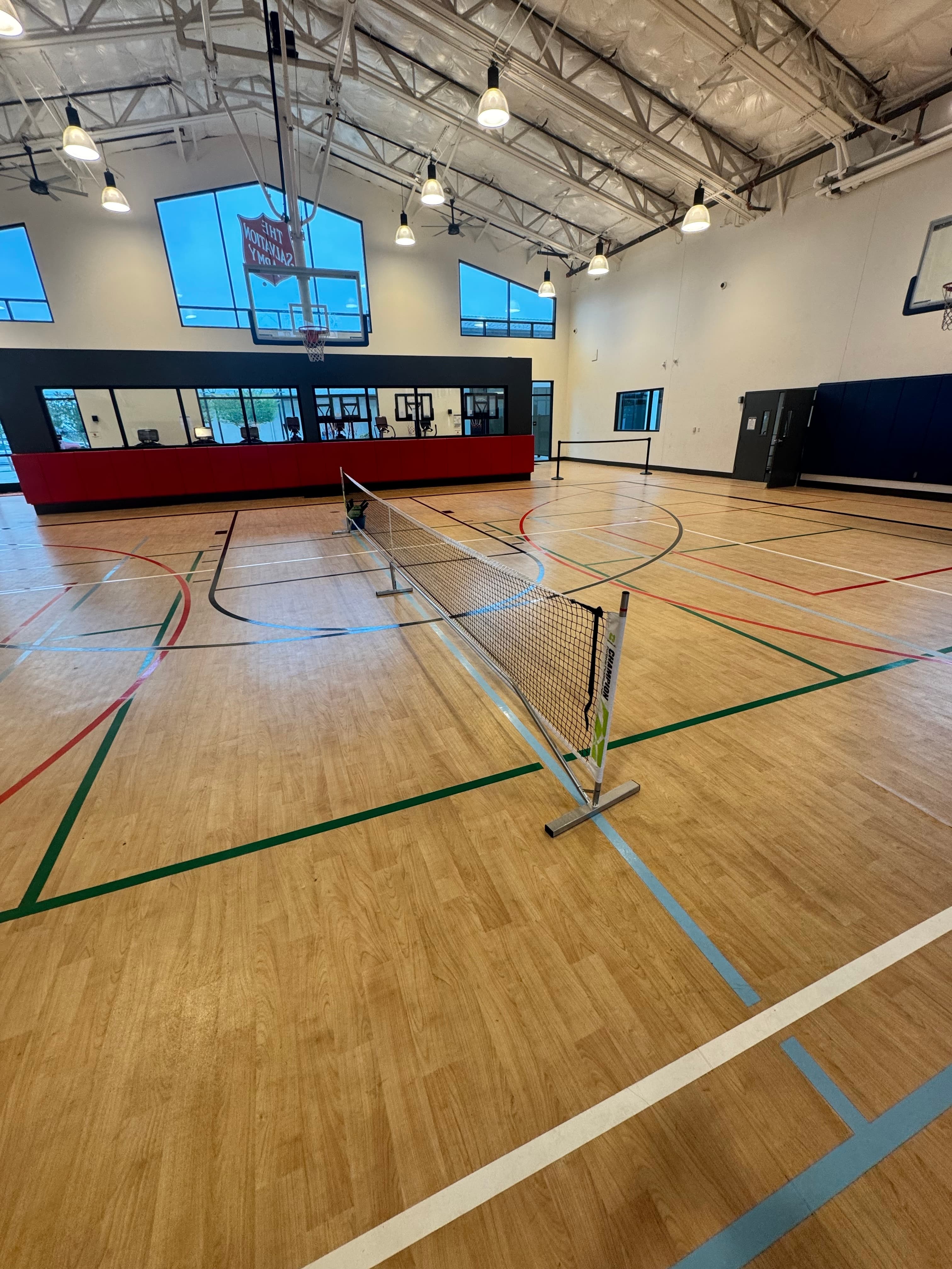 Salvation Army Long Beach Red Shield pickleball courts