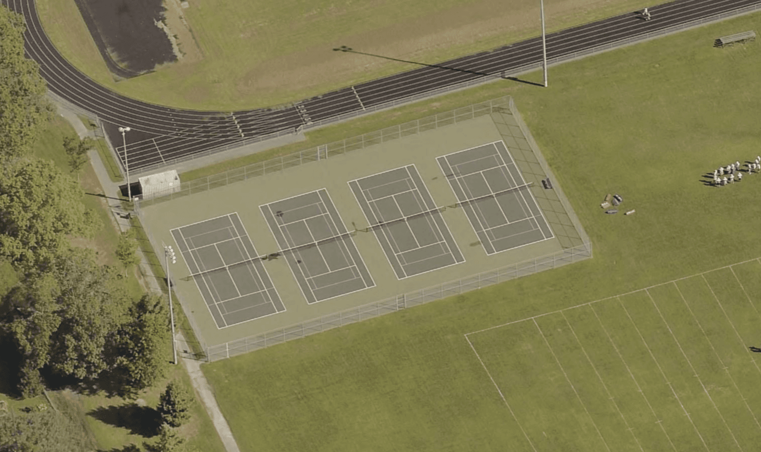 Cushman Park pickleball courts