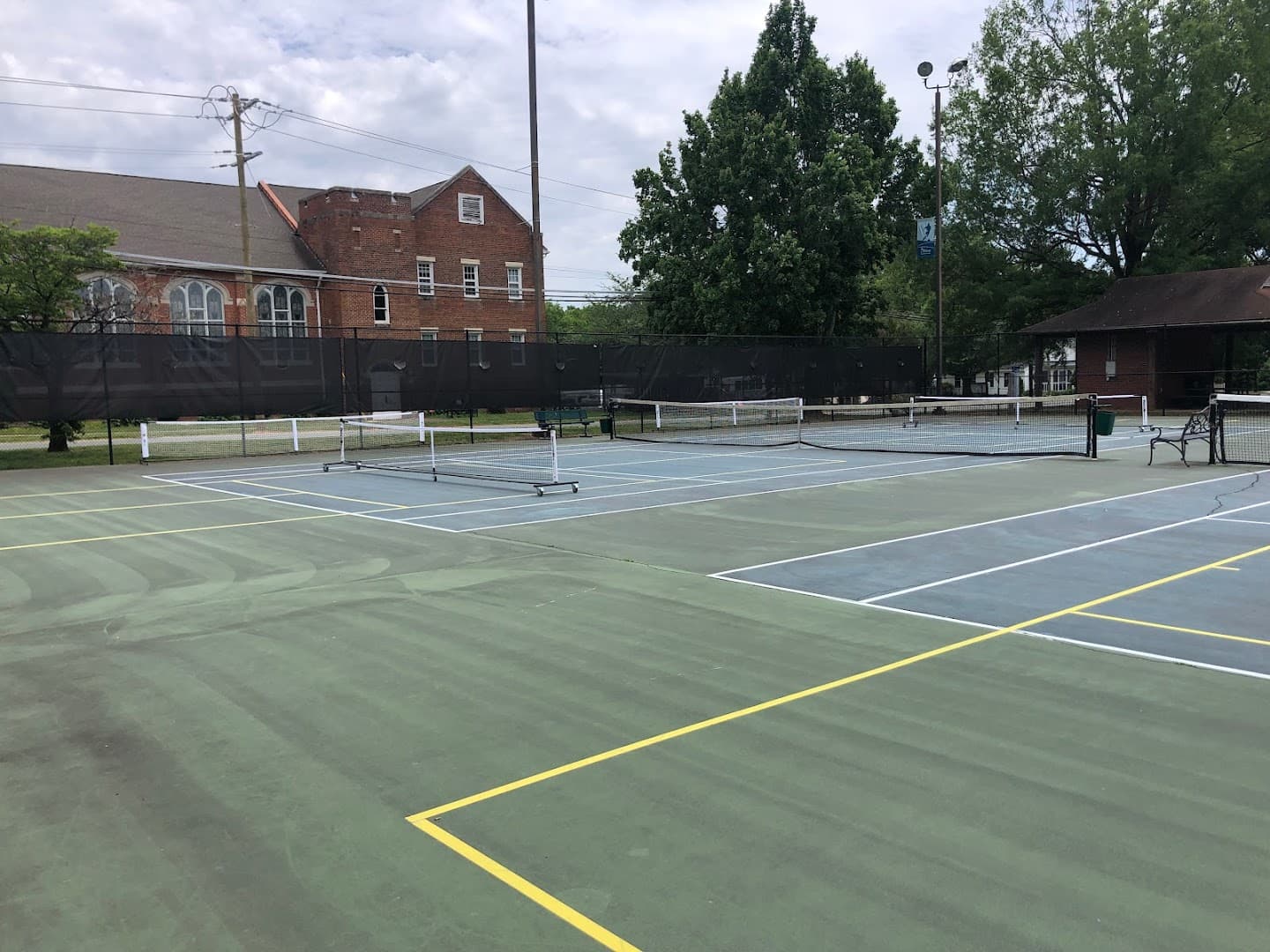 Mebane Tennis Courts pickleball courts