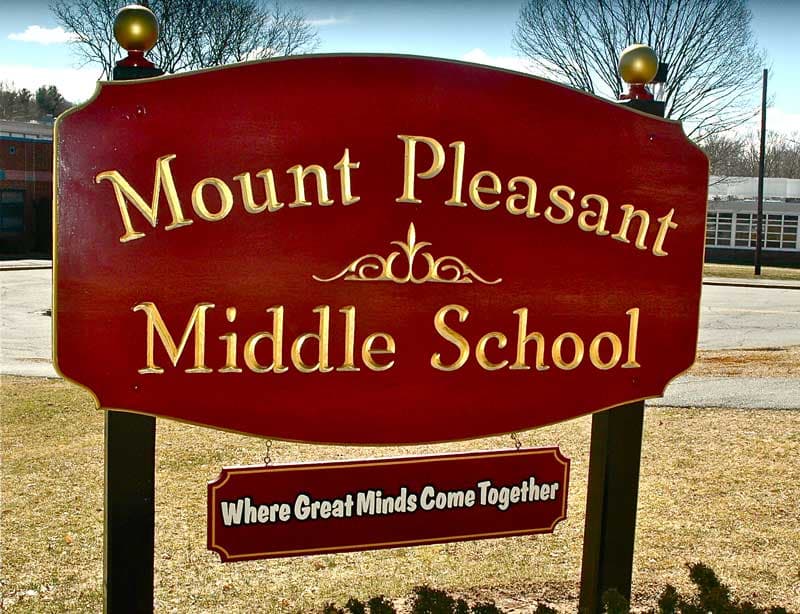 Mount Pleasant Middle School pickleball courts