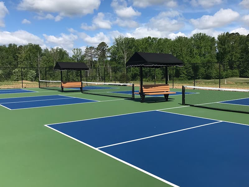 Twelve Oaks pickleball courts