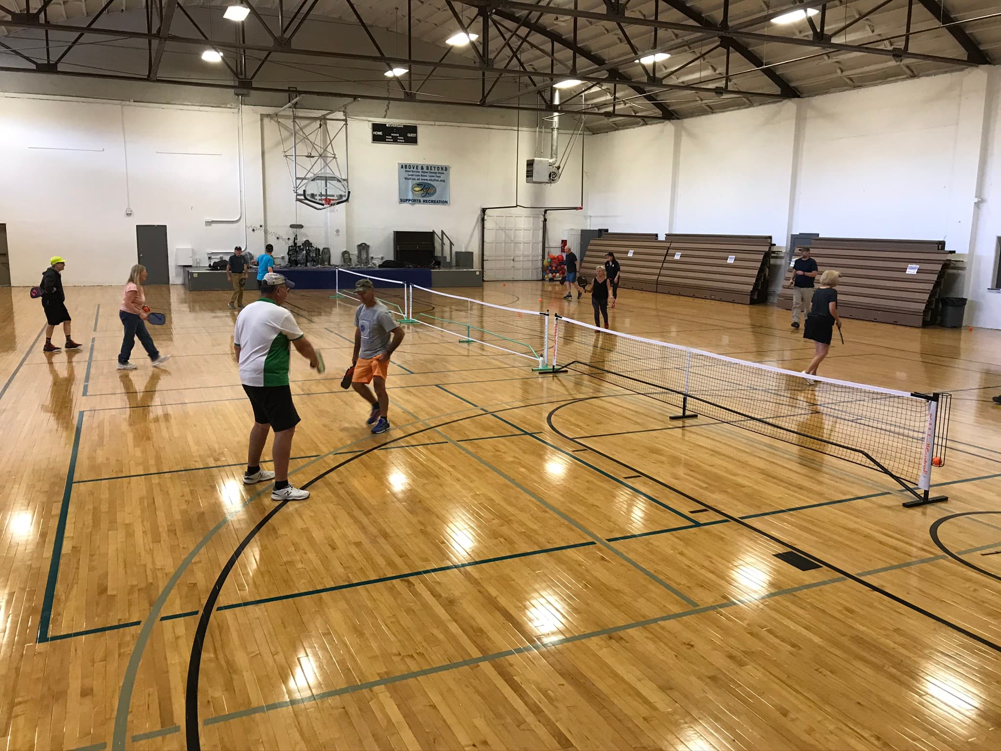 Livingston Civic Center pickleball courts