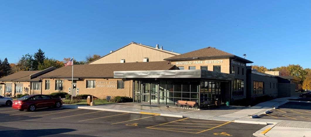 Winfield Park District pickleball courts