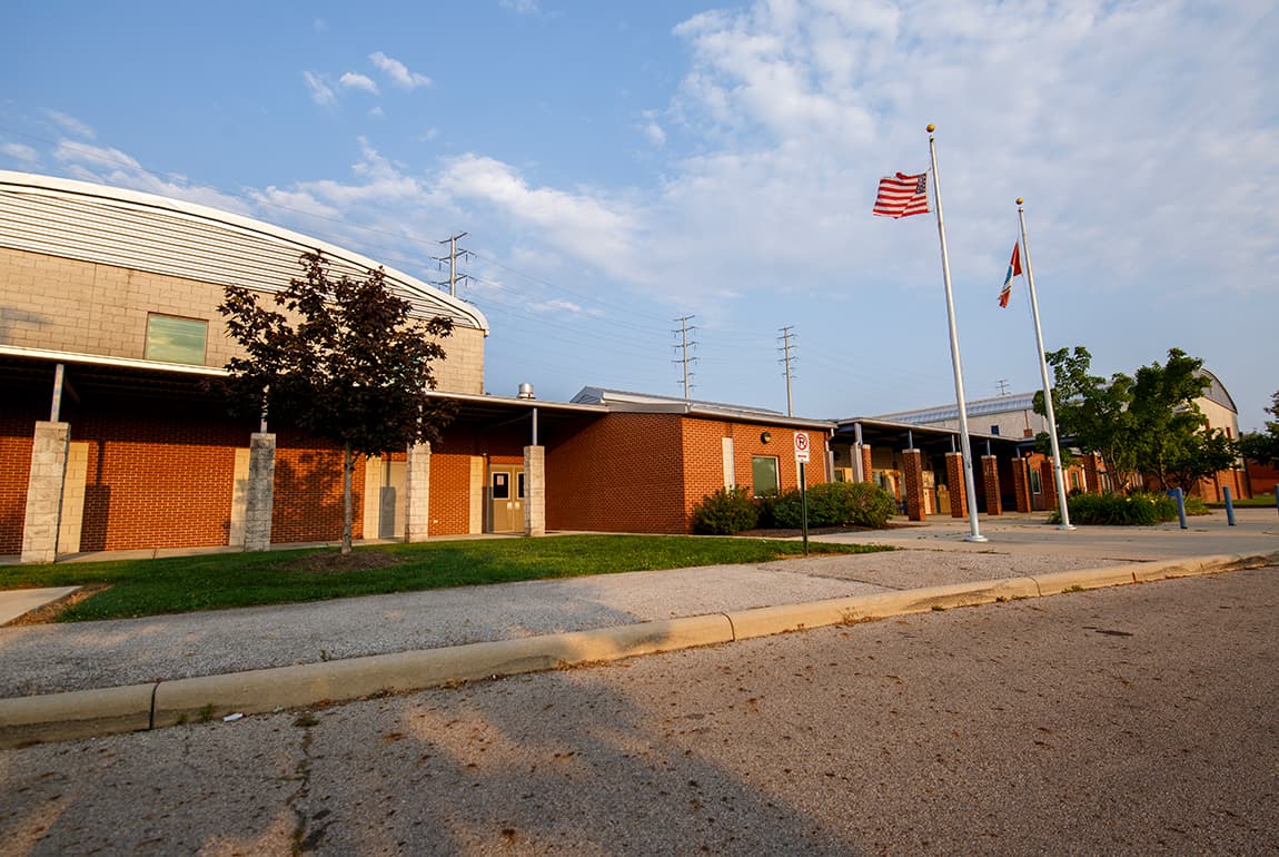 Dodge Community Center pickleball courts