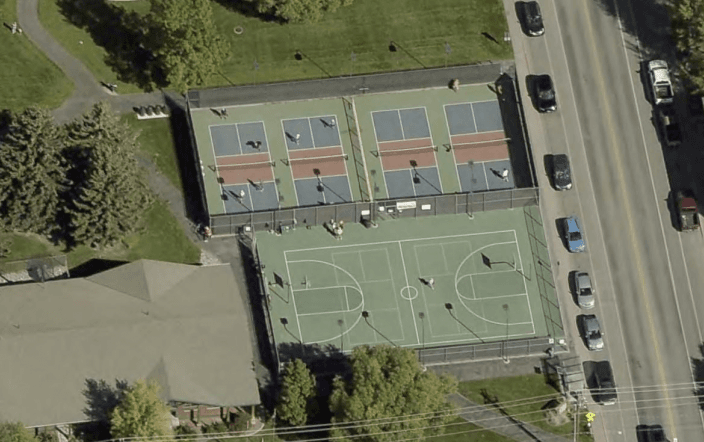 Miller Park Downtown Jackson pickleball courts