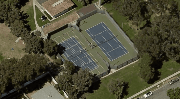 Sur La Brea Park pickleball courts