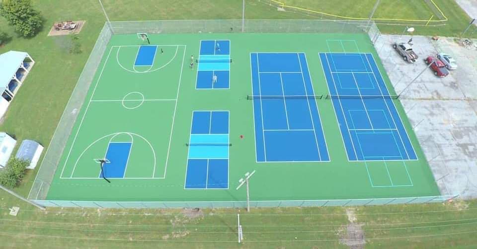 The Joe Grate Sports Complex pickleball courts