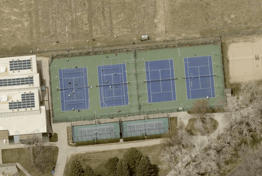 North Boulder Rec Center pickleball courts
