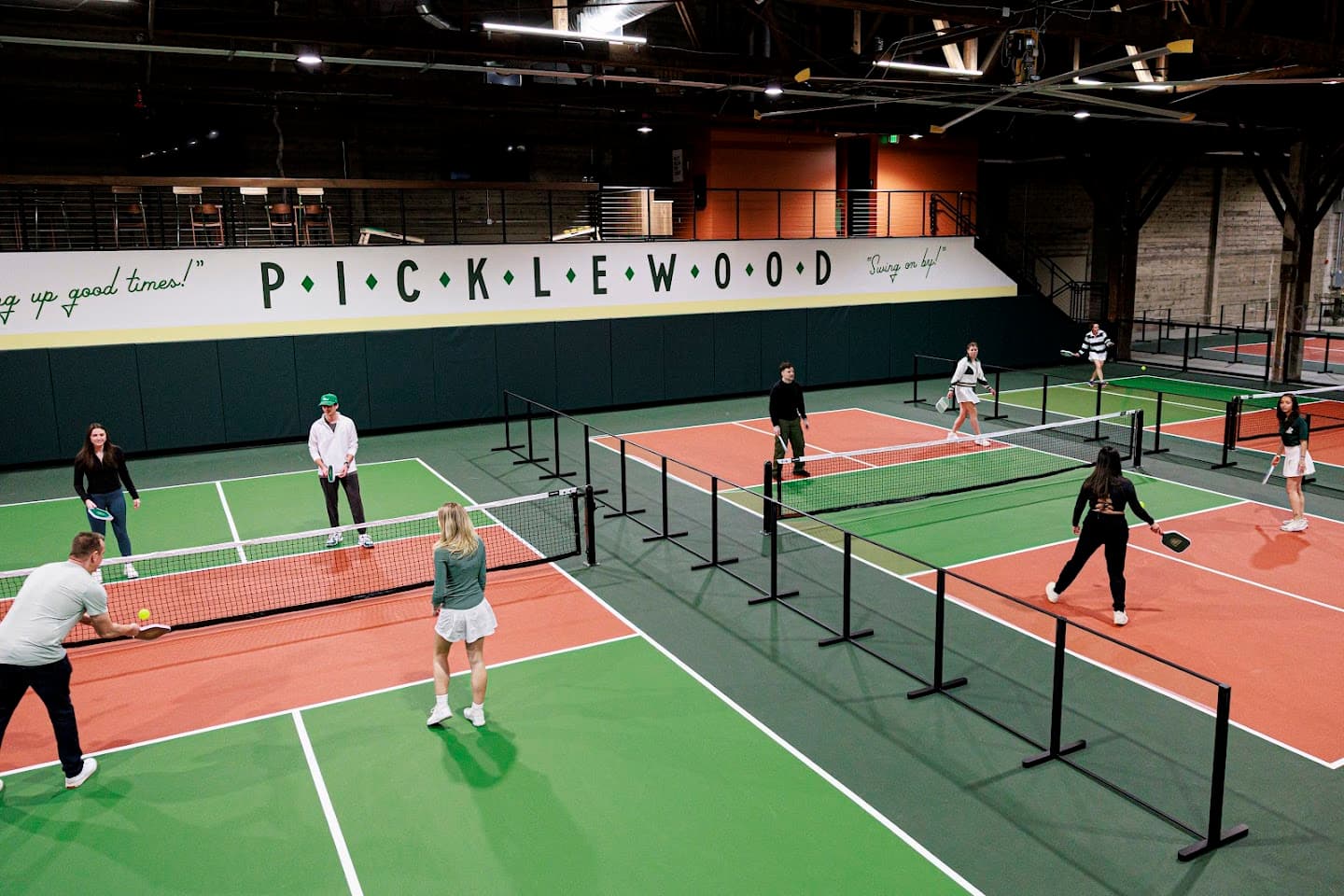 Picklewood Paddle Club pickleball courts