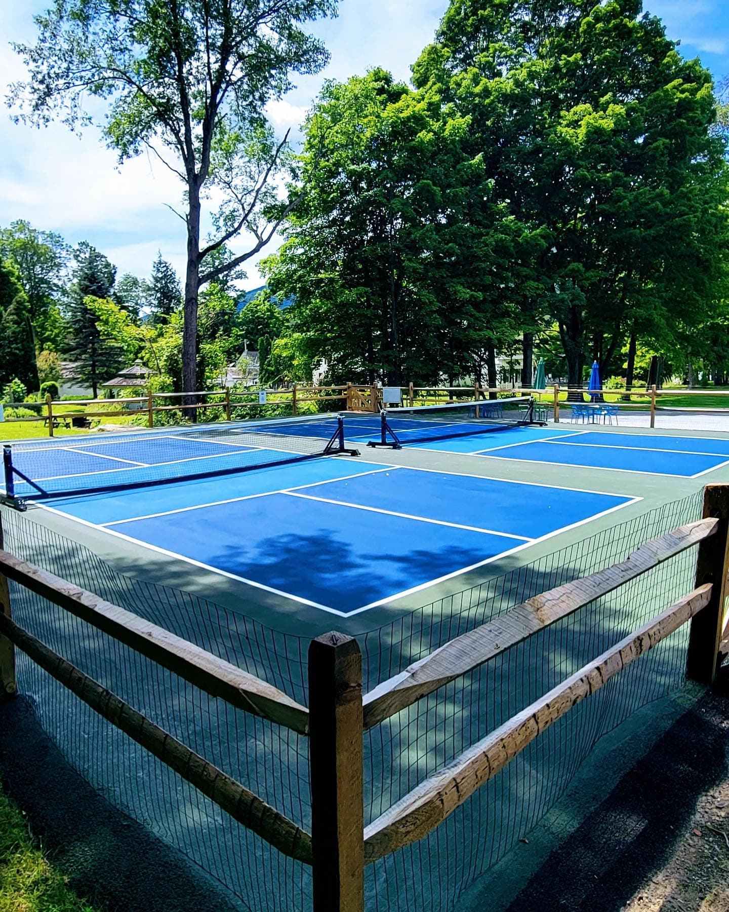 The Arlington Common pickleball courts
