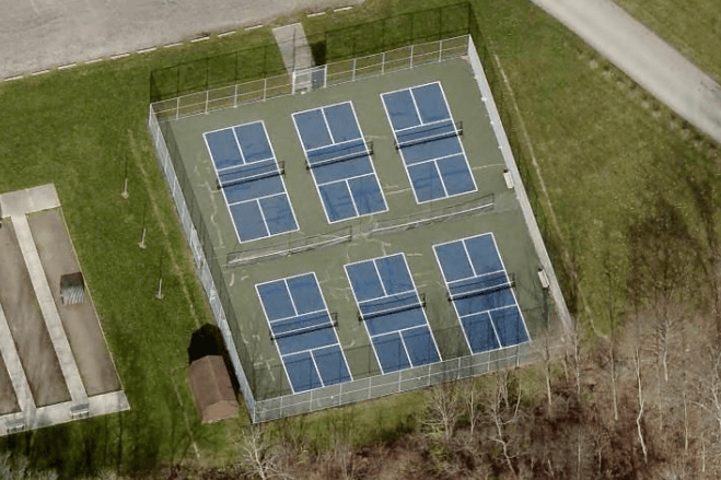Shenango Township Park pickleball courts