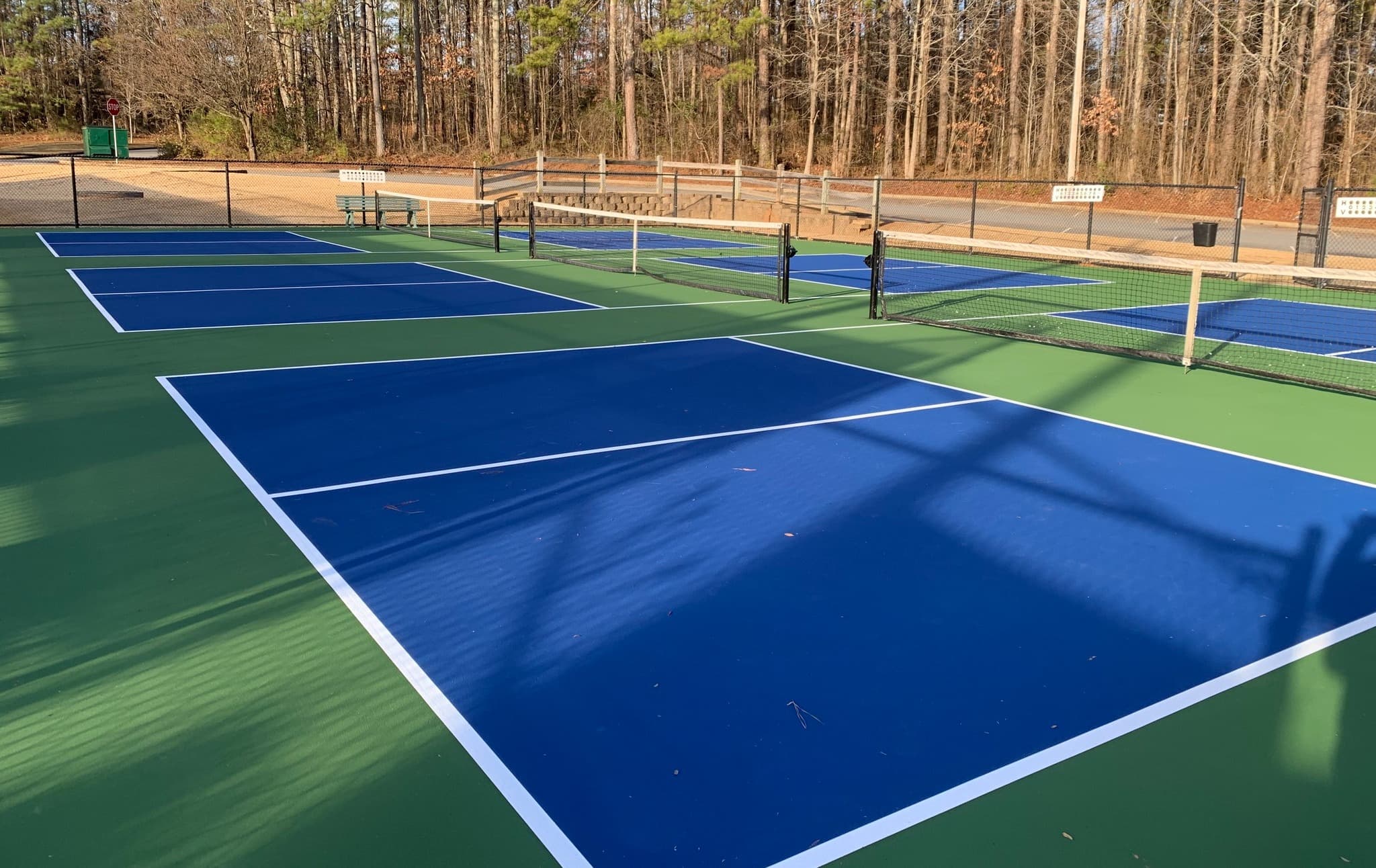 Harrison Tennis Center pickleball courts