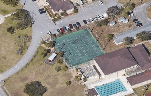 Sica Hall Community Center pickleball courts