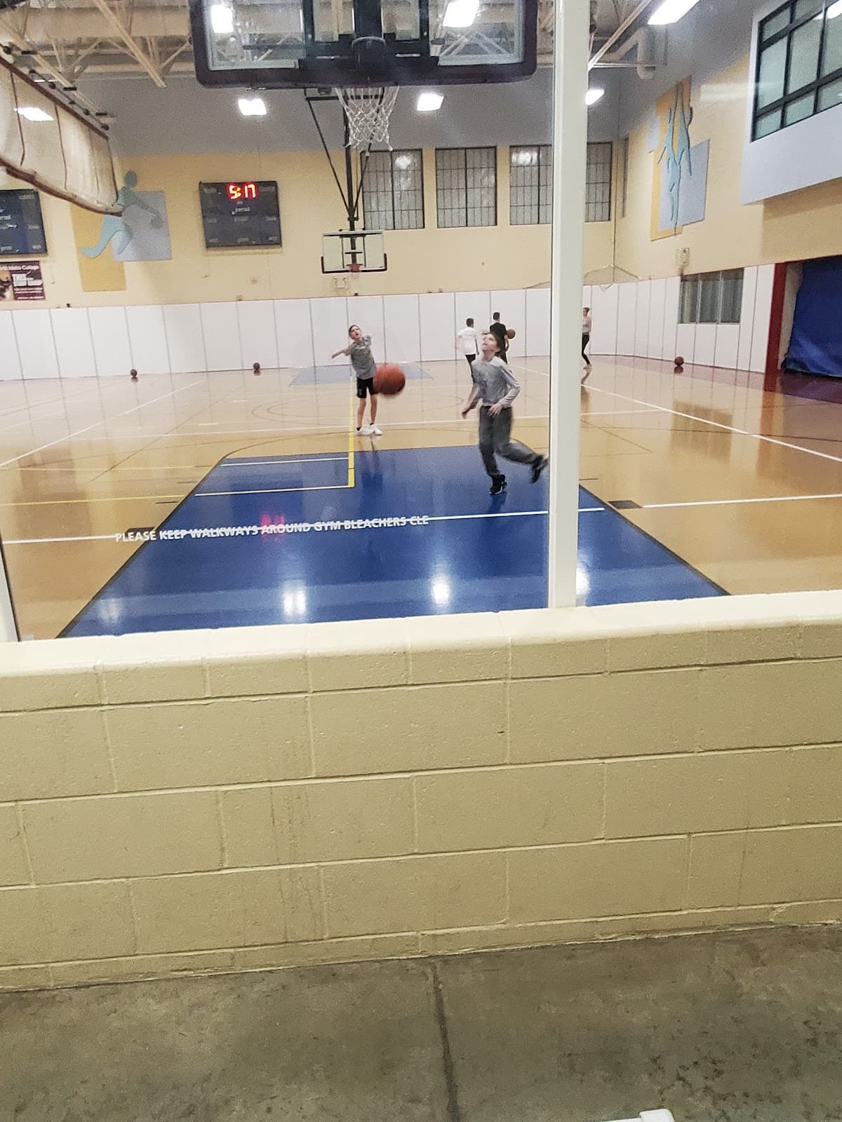 Kroc Community Center pickleball courts