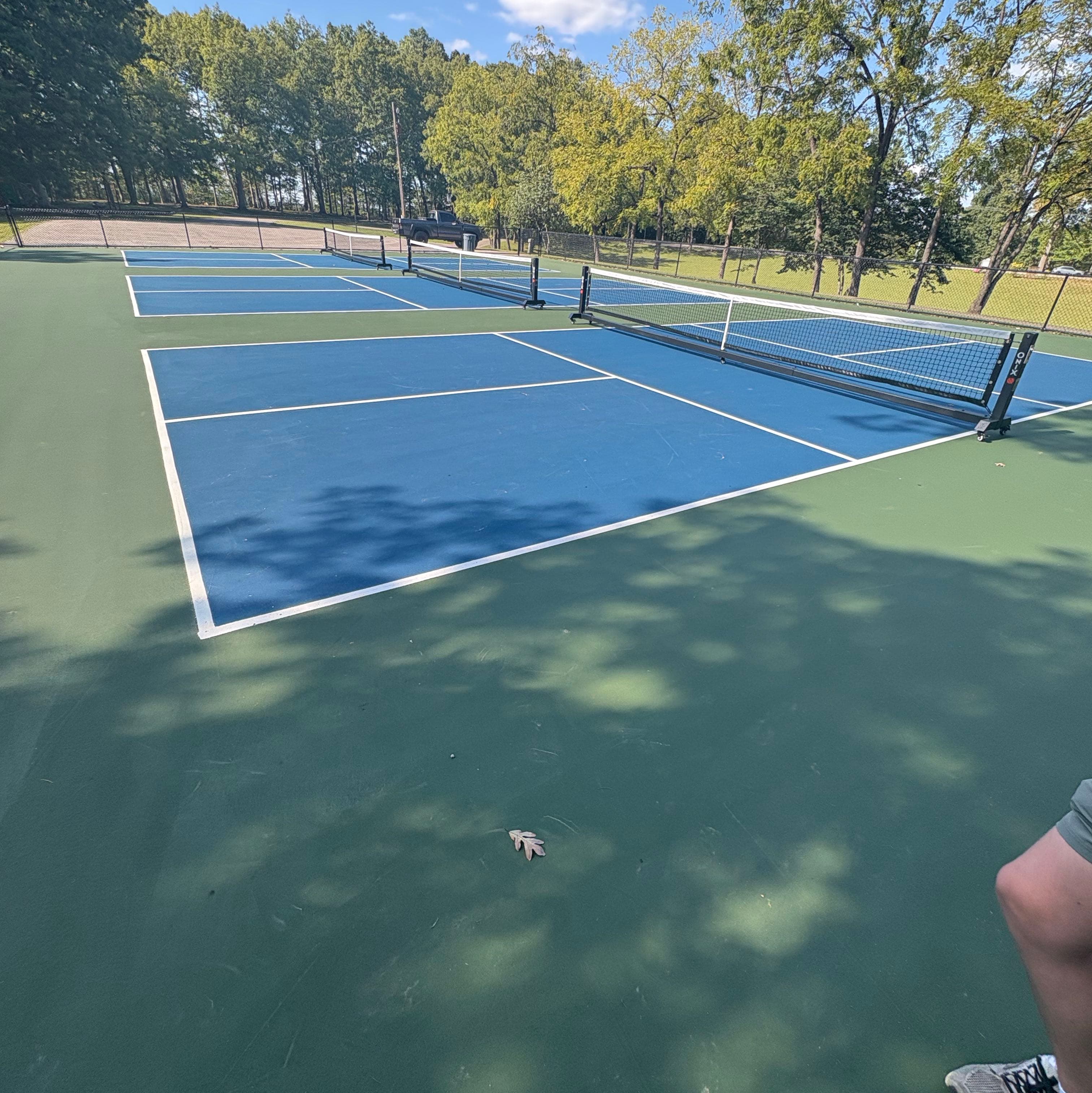 Levi Jackson Wilderness Road Park pickleball courts