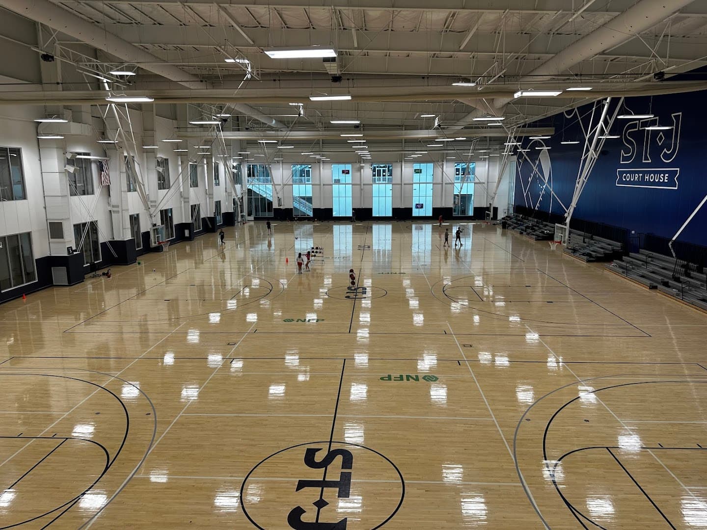 The St. James Pickleball Club Reston Town Center pickleball courts