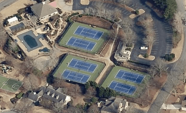 Old Atlanta Club pickleball courts