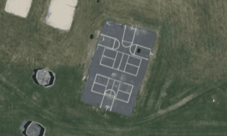 Trinity Pines Camp pickleball courts