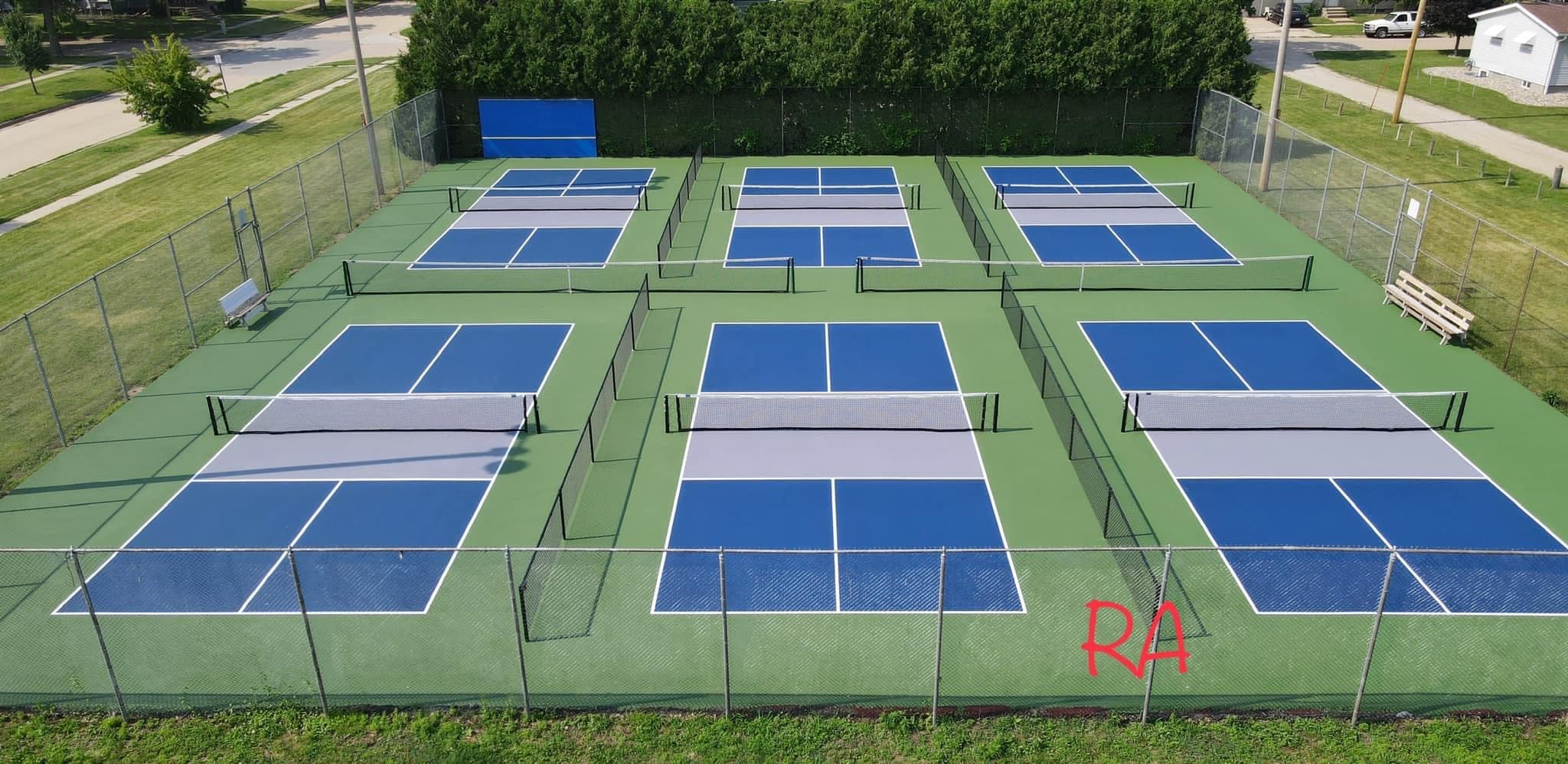 Memorial Park, Boone pickleball courts
