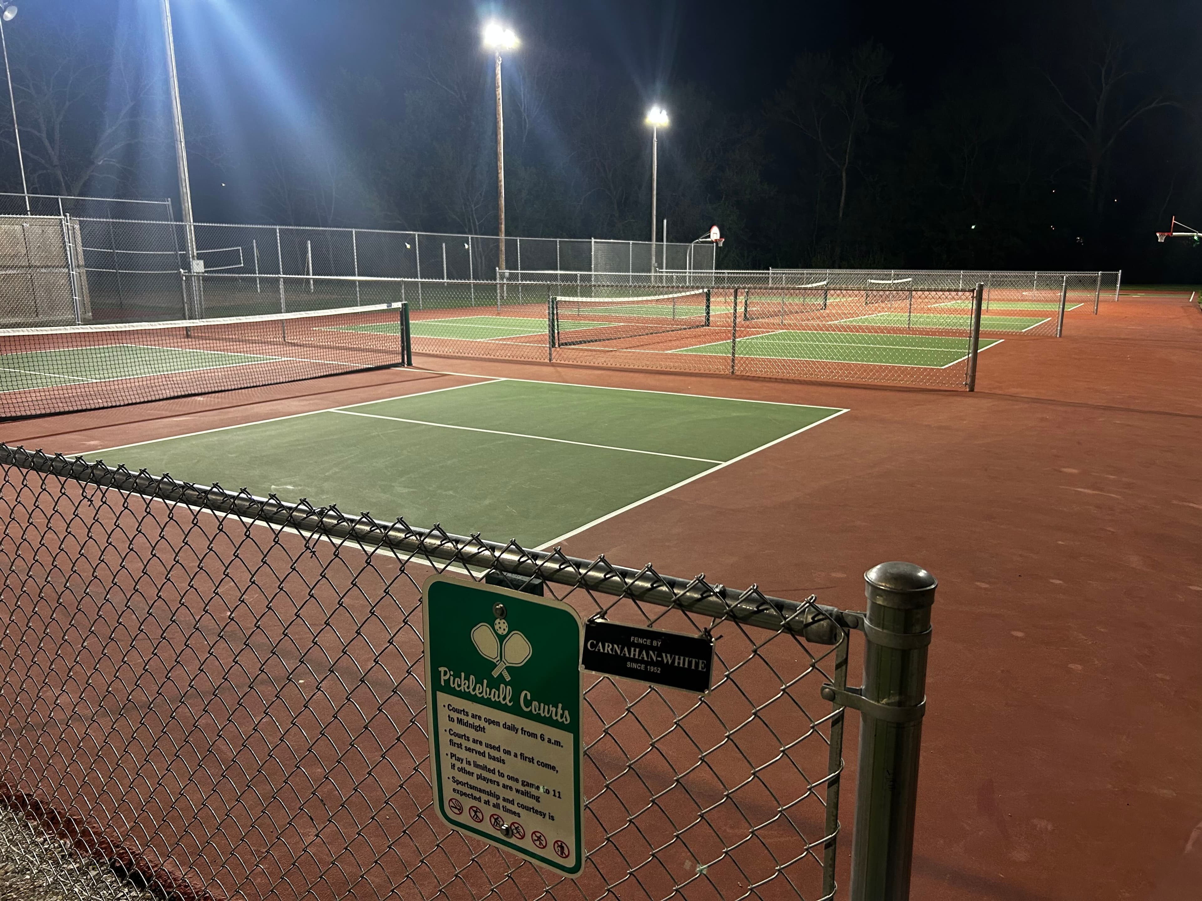 Cassville City Park pickleball courts