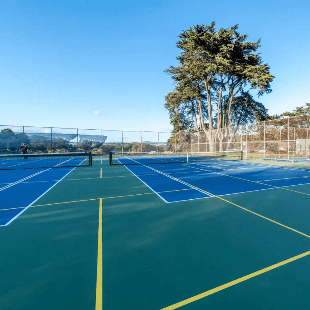 Presidio Wall Playground pickleball courts
