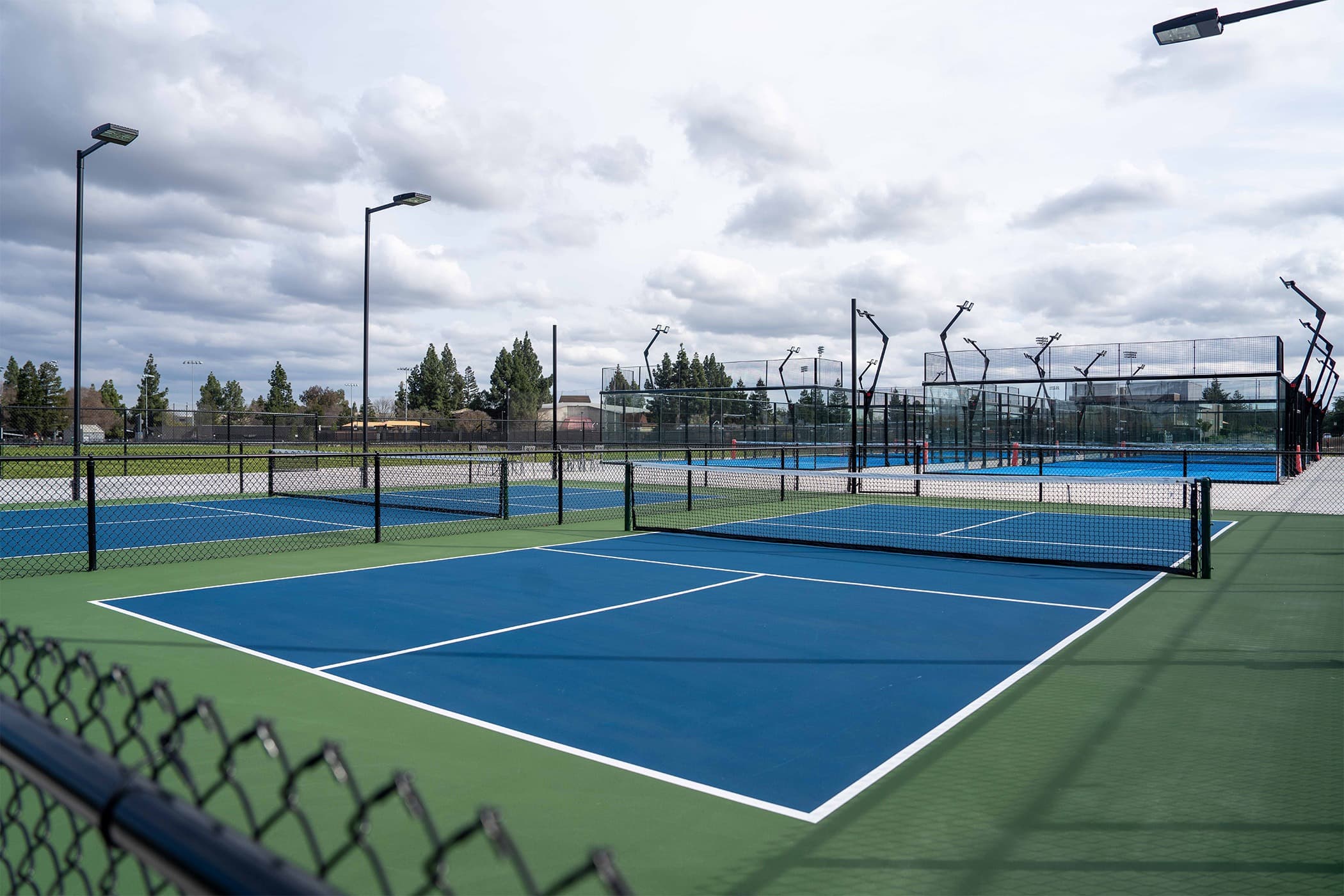 University of Pacific pickleball courts