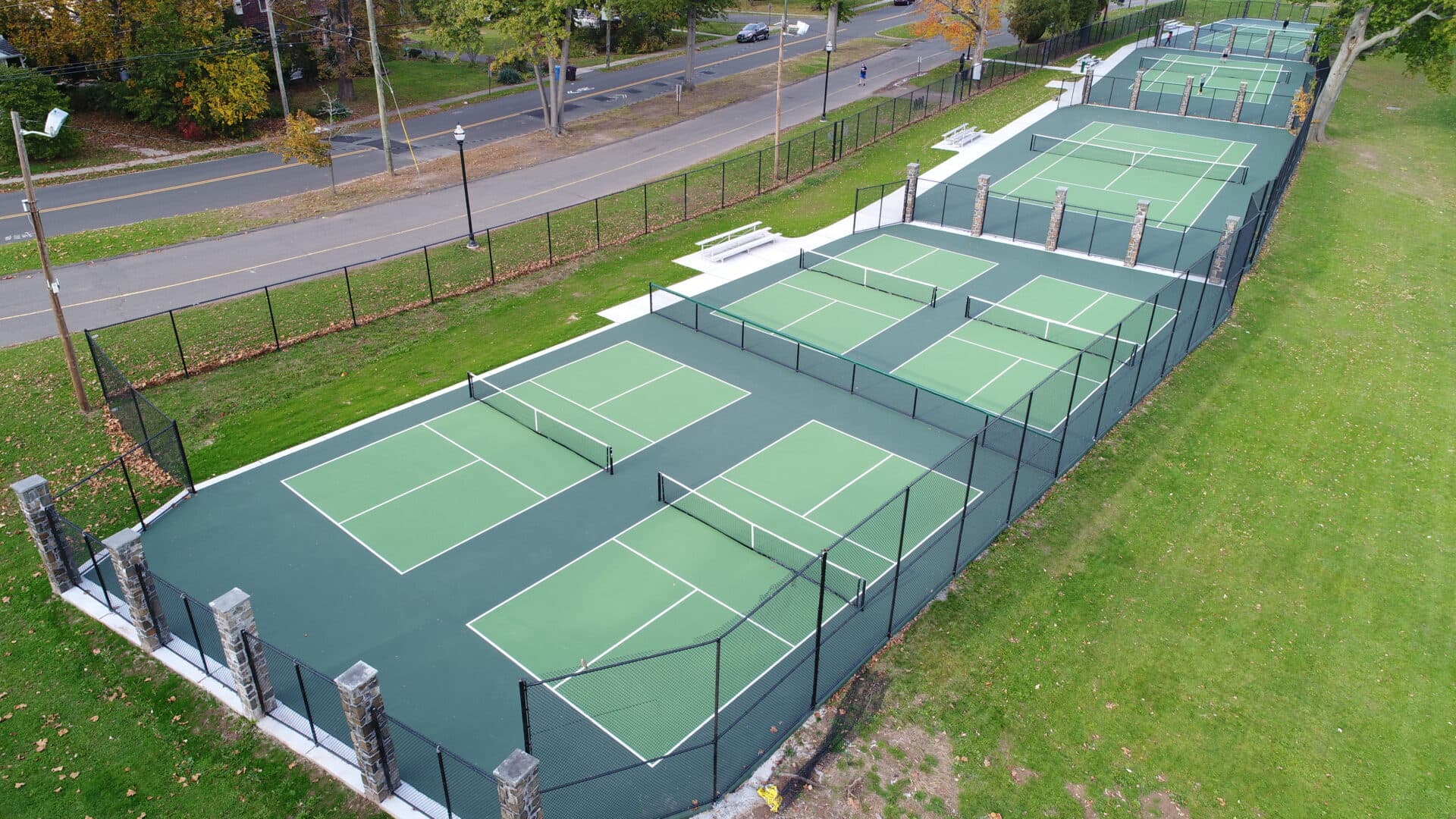Walnut hill Park pickleball courts