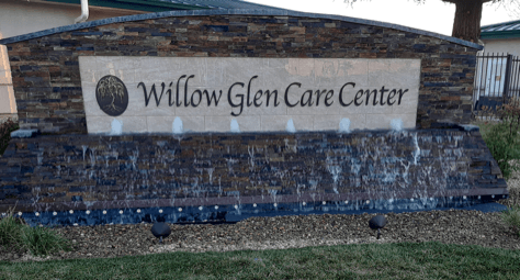 Willow Glen Care Center pickleball courts
