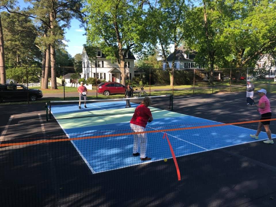 Parksley Park pickleball courts