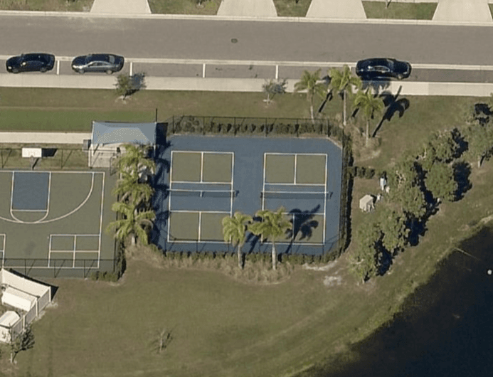 Cypress Mill pickleball courts
