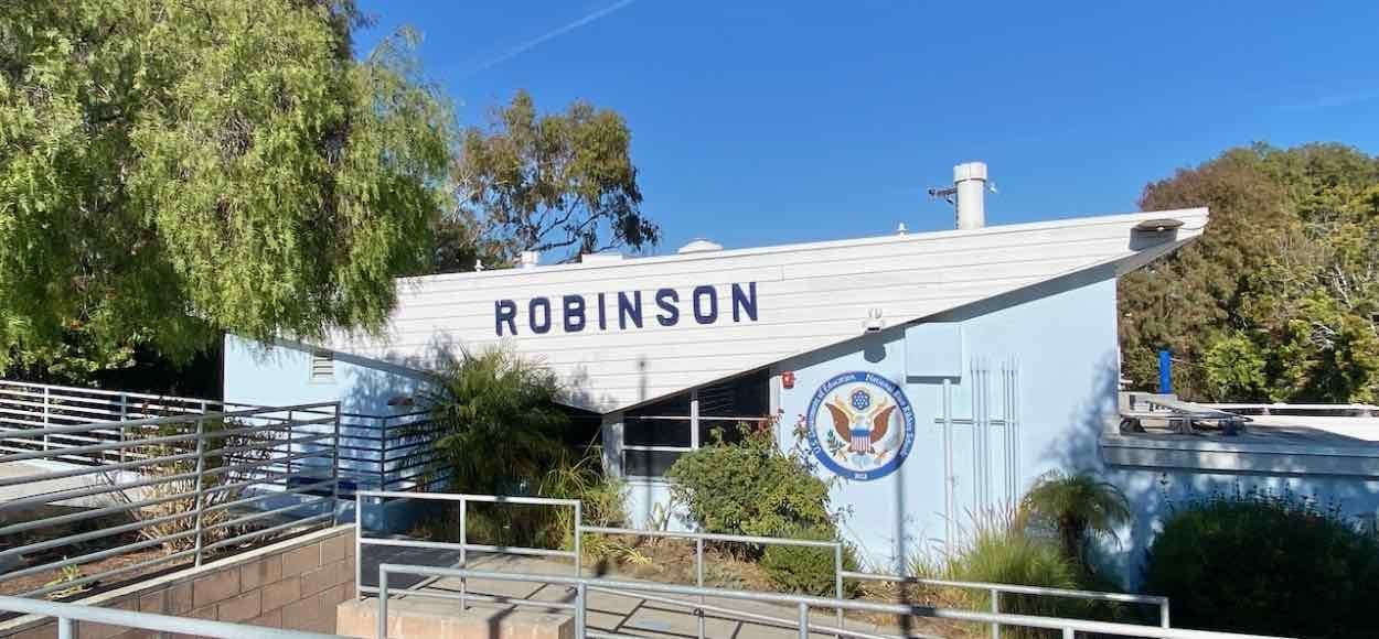 Robinson Elementary School pickleball courts
