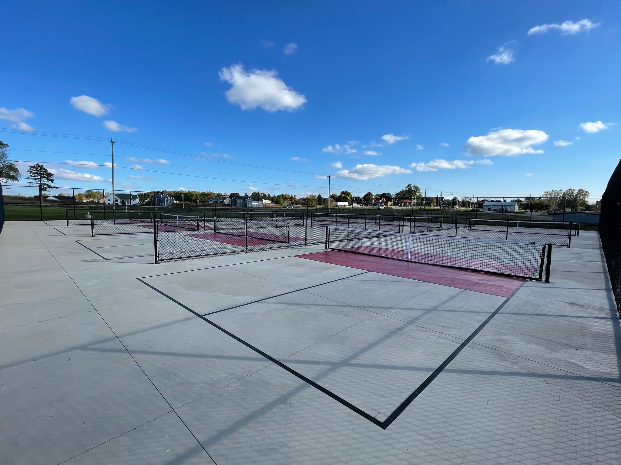 Greenville Lions Park pickleball courts