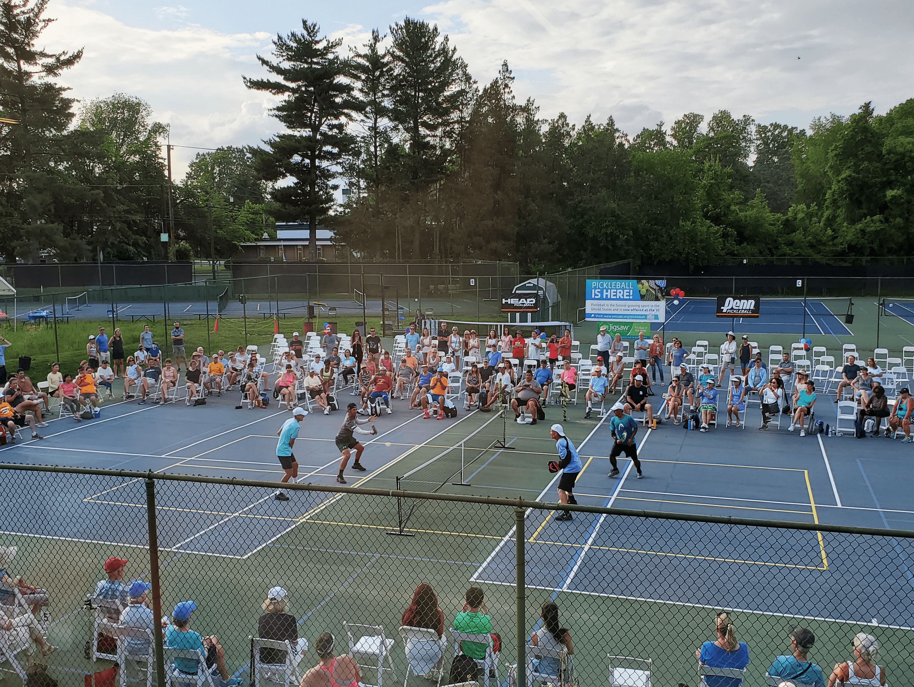 YMCA Silver Spring pickleball courts