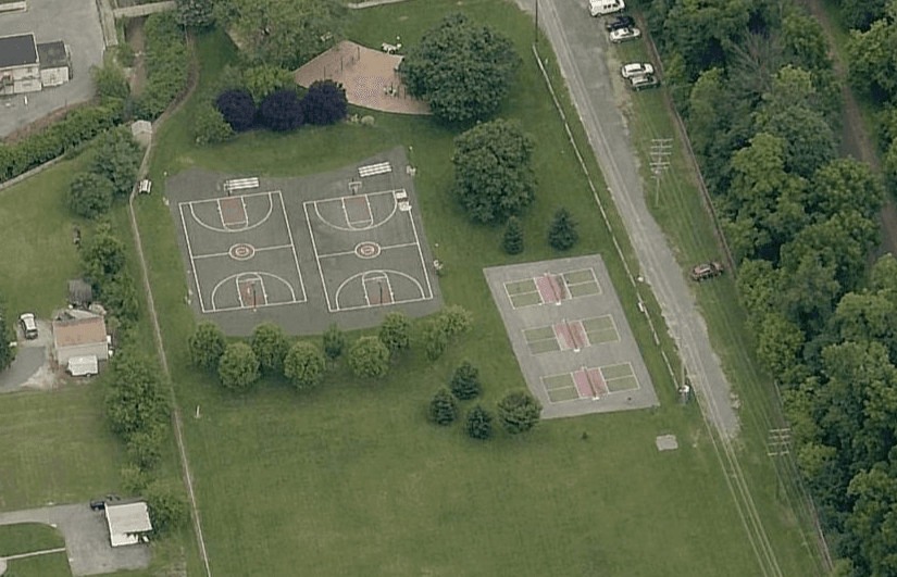 Temple Playground pickleball courts