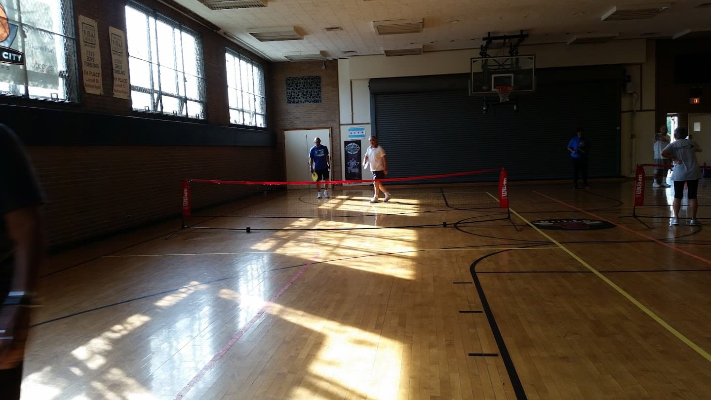 Kennicott Park Field House pickleball courts