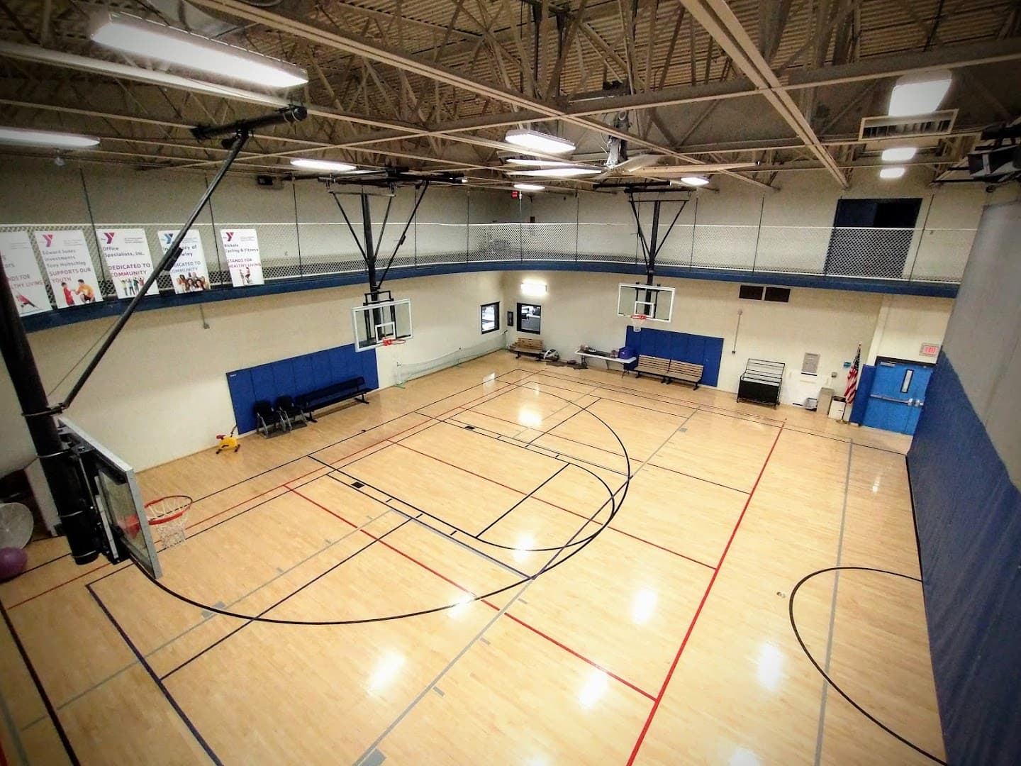 Mercer County YMCA pickleball courts