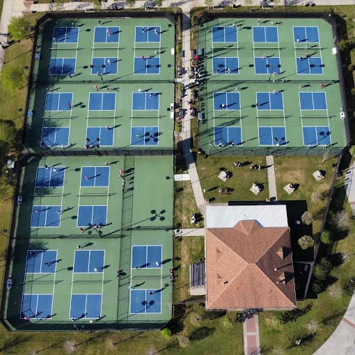 Tattnall Square Pickleball Center pickleball courts