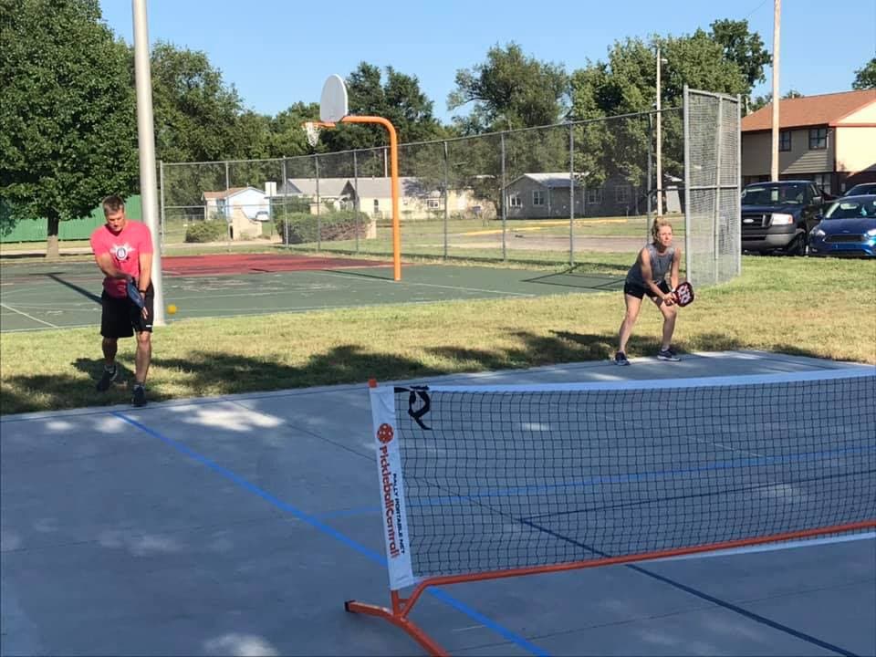 Junction City High School pickleball courts