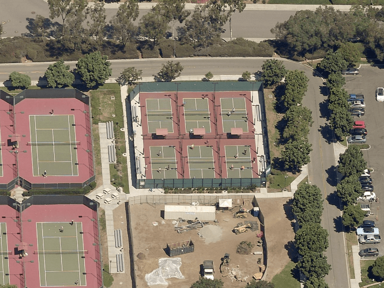PoinsettCommunity Park pickleball courts