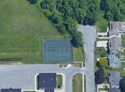 Drake School pickleball courts