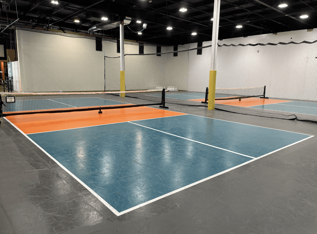 Broad Leaf Brewery & Spirits pickleball courts