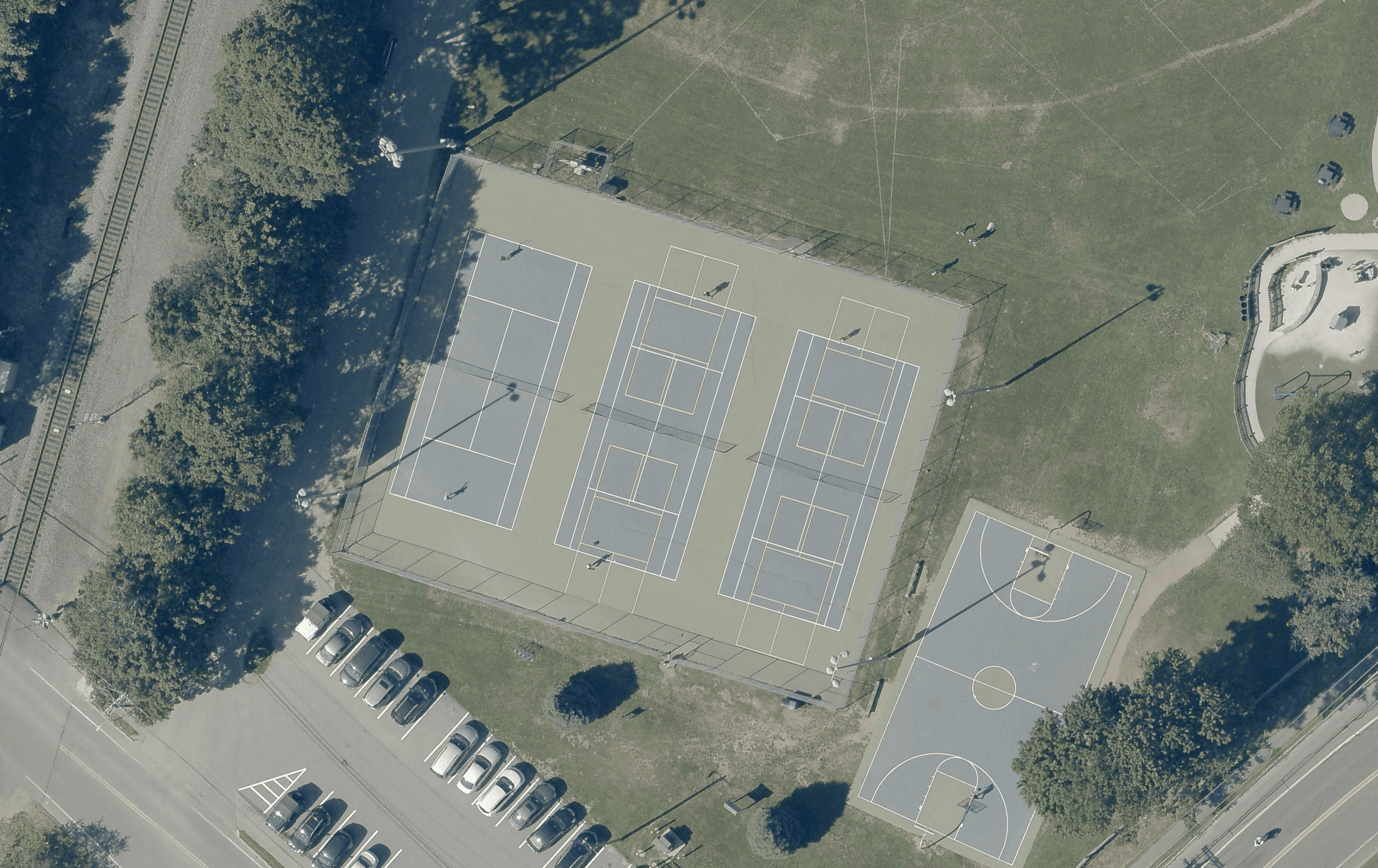 Patton Park pickleball courts