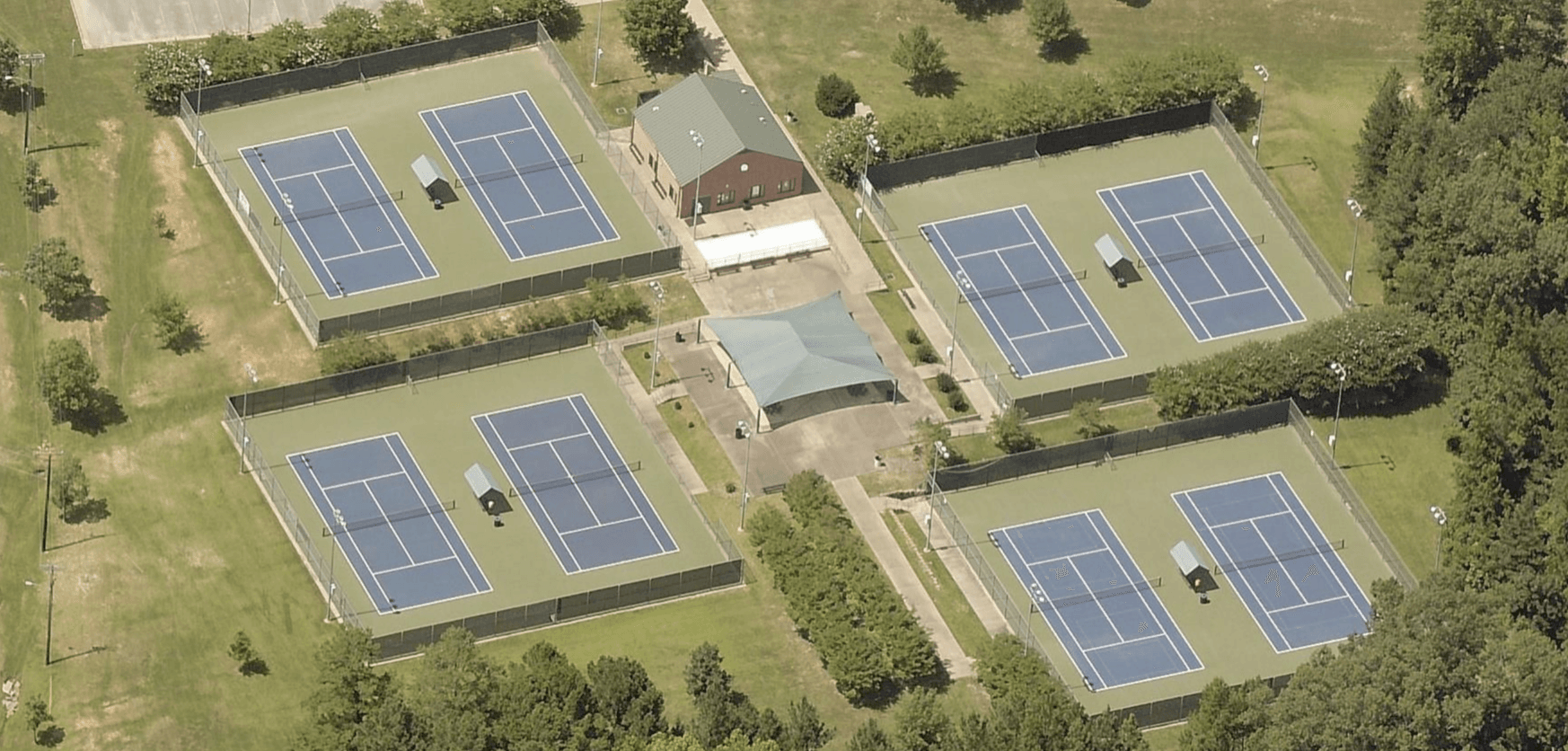 Faulkner Tennis Center pickleball courts