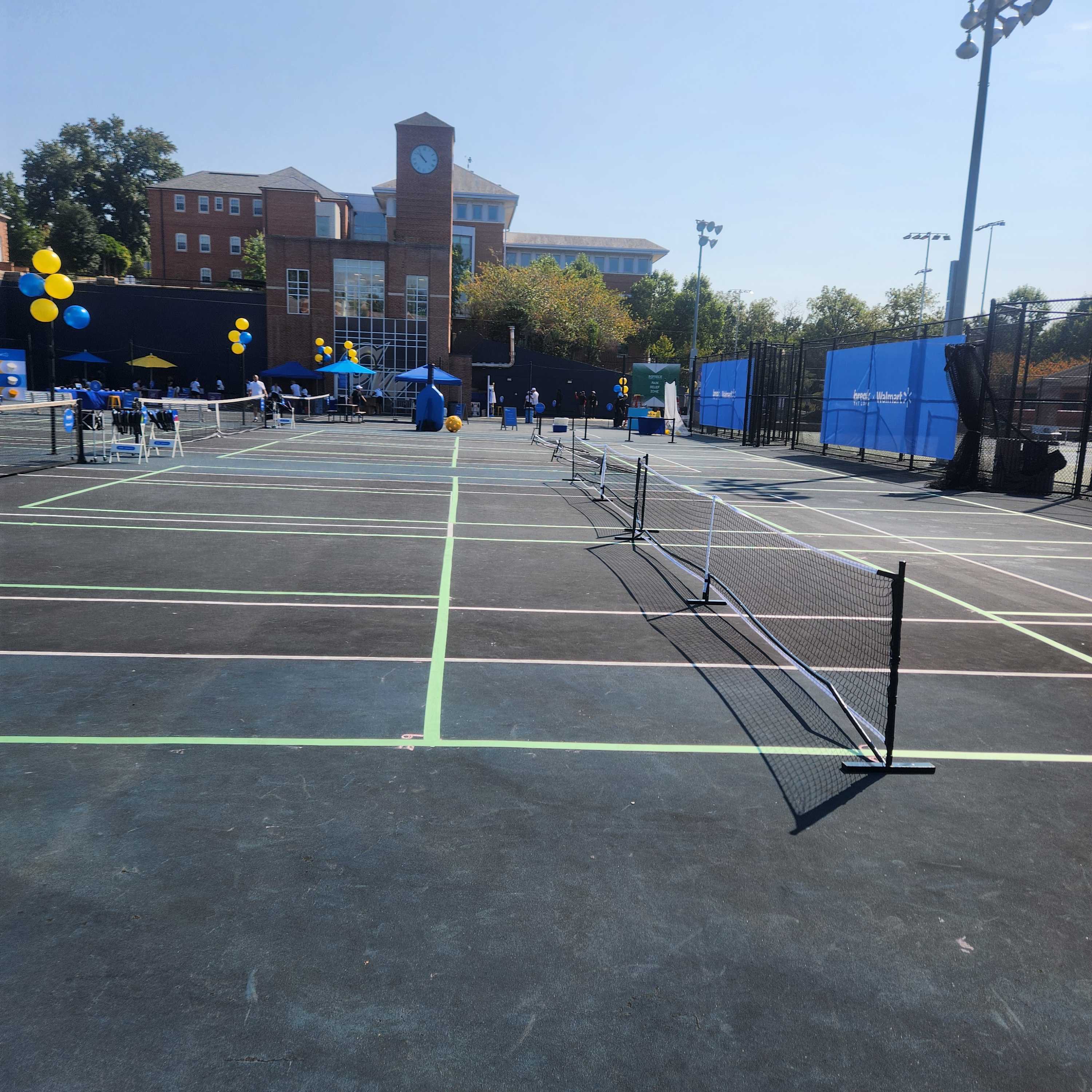 George Washington Tennis Center, Mt Vernon Campus pickleball courts
